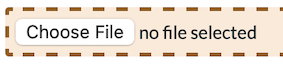 choose file for upload button